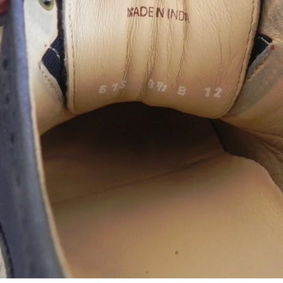 Cole Haan Italian Suede Wingtip Oxford Dress Shoes - Men’s Size 8.5 - Picture 3 of 5